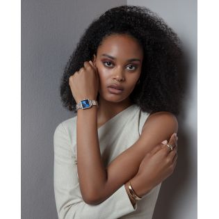 RELOJ VICEROY SRA ACERO BICOLOR IP COBRE ESF AZUL