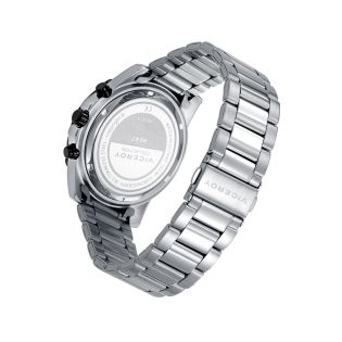 RELOJ VICEROY CAB CRONO ACERO IP NEGRO 