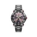 RELOJ VICEROY CAB ACERO IP GRIS Y ROJO BRAZALETE
