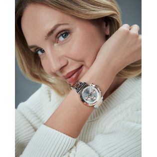 RELOJ VICEROY SRA CRONO ACERO BICOLOR IP ROSA