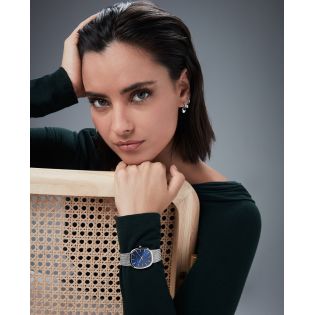 RELOJ VICEROY SRA ACERO MALLA ESF AZUL