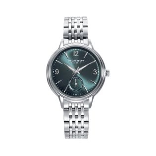 RELOJ VICEROY CAB ACERO BRAZALETE ESF VERDE