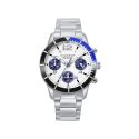 RELOJ VICEROY CADETE CRONO ACERO BRAZALETE ESF BLANCA