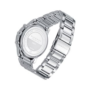 RELOJ VICEROY CADETE CRONO ACERO BRAZALETE ESF BLANCA