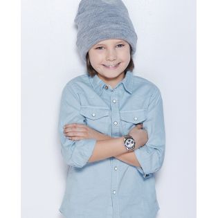 RELOJ VICEROY CADETE CRONO ACERO BRAZALETE ESF BLANCA