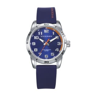 RELOJ VICEROY NIÑO CORREA GOMA AZUL ESFERA AZUL 