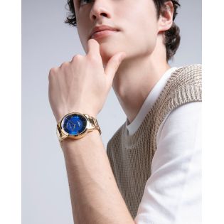 RELOJ VICEROY CAB ACERO IP DORADO BRAZALETE