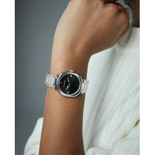 RELOJ VICEROY SRA ACERO BRAZALETE ESF NEGRA