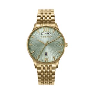 RELOJ VICEROY SEÑORA ACERO IP DORADO ESF. VERDE 