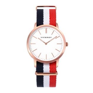 RELOJ VICEROY CAB ACERO CORREA