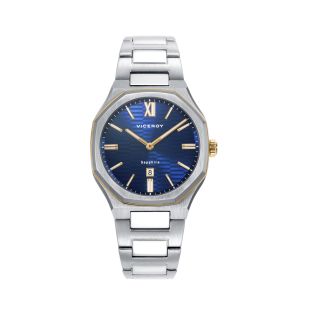 RELOJ VICEROY SAPPHIRE SEÑORA ARMIS ACERO IP DORADO ESF. AZUL CRISTAL ZAFIRO  