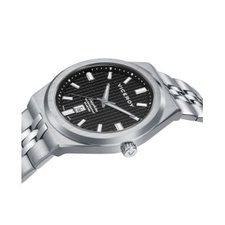 RELOJ VICEROY CAB ACERO BRAZALETE ESF GRIS ZAFIRO SWISS MADE