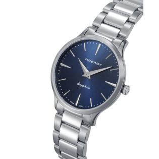 RELOJ VICEROY SRA ACERO BRAZALETE ESF AZUL ZAFIRO SWISS MADE