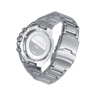 RELOJ VICEROY CAB CRONOGRAFO ACERO BRAZALETE ESF NEGRA