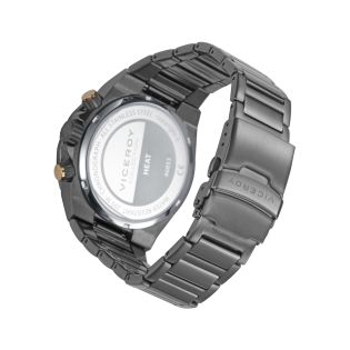 RELOJ VICEROY CAB CRONOGRAFO BRAZALETE ACERO IP NEGRO ESF VERDE
