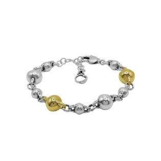 PULSERA CICLON BIELA ZAMAC BICOLOR