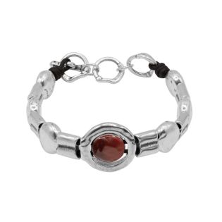PULSERA CICLON ORELLE ZAMAC MARRON
