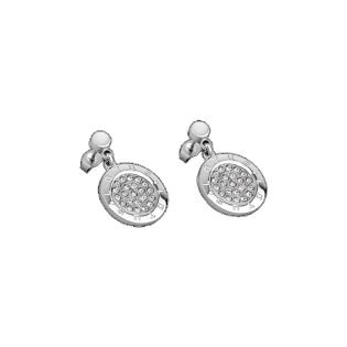 PENDIENTES LOTUS STYLE SRA ACERO