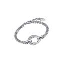 PULSERA LOTUS STYLE SRA ACERO CIRCONITAS