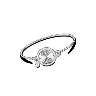 PULSERA LOTUS STYLE SRA ACERO TREBOL