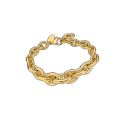 PULSERA LOTUS STYLE ACERO CHAPADA