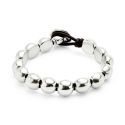 PULSERA UNODE50 SER INTRÉPIDA METAL BOLAS 20 MICRAS