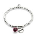 PULSERA UNODE50 SER FASCINANTE BOLAS 20  MICRAS