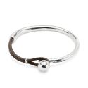 PULSERA UNODE50 SER INTREPIDA CUERO 20 MICRAS