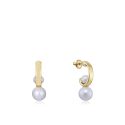 PENDIENTES VICEROY SRA ACERO Y PERLAS