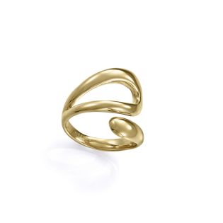 SOTIJA VICEROY FASHION SEÑORA ACERO IP DORADO ABIERTO
