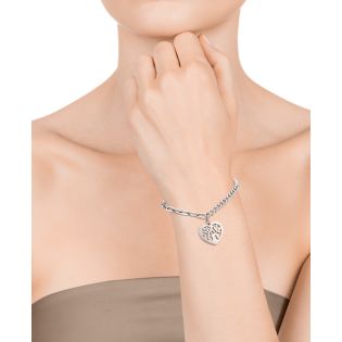 PULSERA VICEROY ACERO CADENA CORAZON SRA