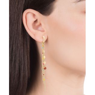 PENDIENTES VICEROY CADENAS DORADAS ESMA CIRCONITAS 