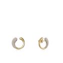 PENDIENTES VICEROY SRA ACERO IP DORADO PERLAS