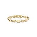 PULSERA VICEROY ACERO CHAPADA ESLABONES Y CIRCONITAS