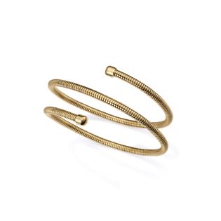 PULSERA VICEROY SRA ACERO IP DORADO TUBOGASS