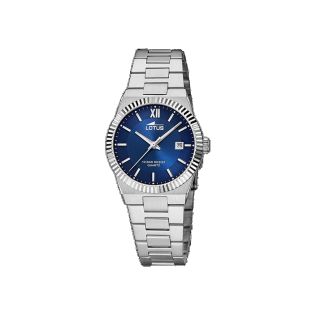 RELOJ LOTUS SRA ACERO ESF AZUL