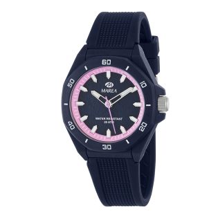 RELOJ MAREA SEÑORA CORREA GOMA AZOL, DETALLES ROSA 