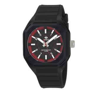 RELOJ MAREA CABALLERO CORREA GOMA NEGRA 