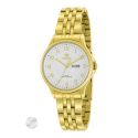 RELOJ MAREA SEÑORA ARMIS ACERO, IP DORADO ESF. BLANCA 