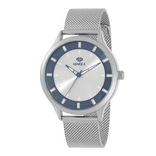 RELOJ MAREA CABALLERO CORREA MALLA ACERO ESF. AZUL 