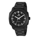 RELOJ MAREA CABALLERO ARMIS ACERO IP NEGRO 