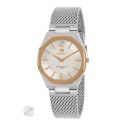 RELOJ MAREA SEÑORA CORREA MALLA ACERO ESF. IP ROSA