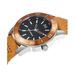 RELOJ MARK MADDOX ACERO Y ALUMINIO CORREA