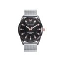 RELOJ MARK MADDOX CAB ACERO IP GRIS BRAZALETE