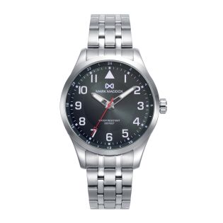 RELOJ MARK MADDOX CAB ACERO BRAZALETE ESF CRIS/VERD