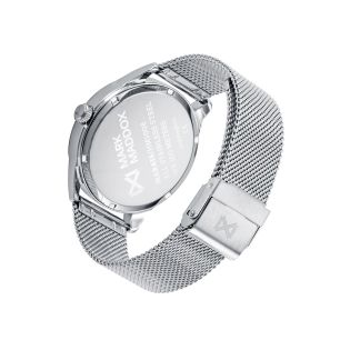 RELOJ MARK MADDOX CABALLERO BRAZALETE MALLA ESF. AZUL