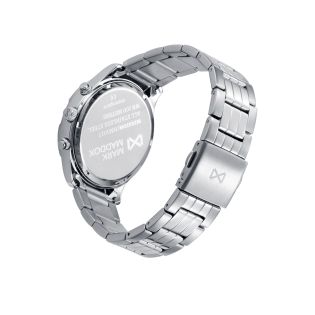 RELOJ MARK MADDOX CAB ACERO CRONOGRAFO BRAZALETE ESF AZUL