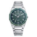 RELOJ MARK MADDOX CAB ACERO BRAZALETE ESF VERDE