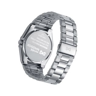 RELOJ MARK MADDOX CAB ACERO BRAZALETE ESF VERDE