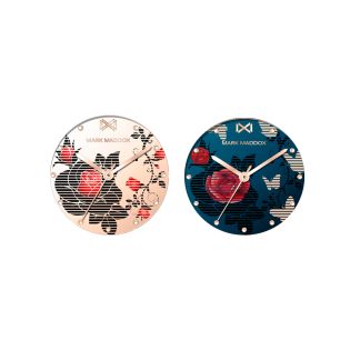 RELOJ MARK MADDOX ACERO IP ROSA BRAZALETE